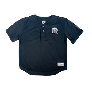 Kids New York Mets David Wright 5 Jersey Black Henley MLB Large 14-16 2005